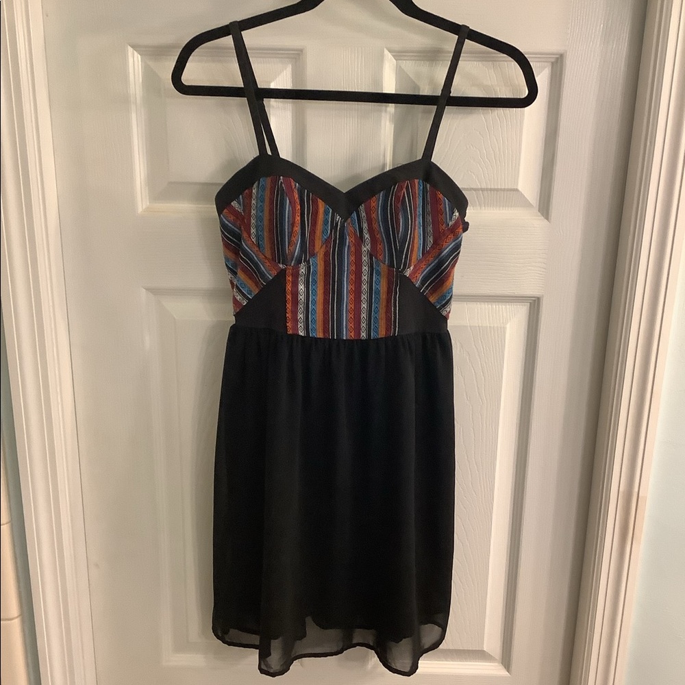 Black Sundress with Bustier